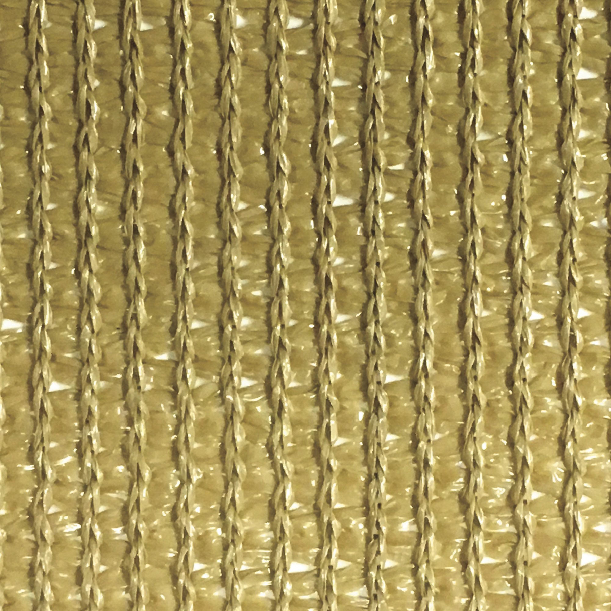 Riverstone Privacy Cloth with Grommets — Tan, 5.8ft. x 25ft., 88% Shade Protection, Model# PF-625-Tan